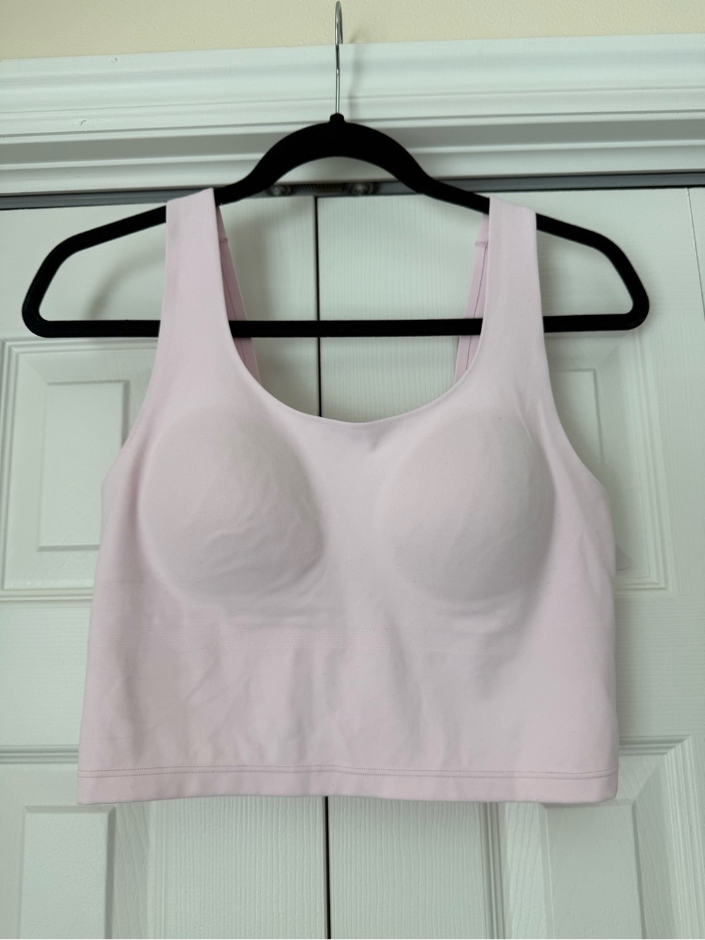 Victoria's Secret Pale Pink Seamless Scoop Sports Bralette/Tank